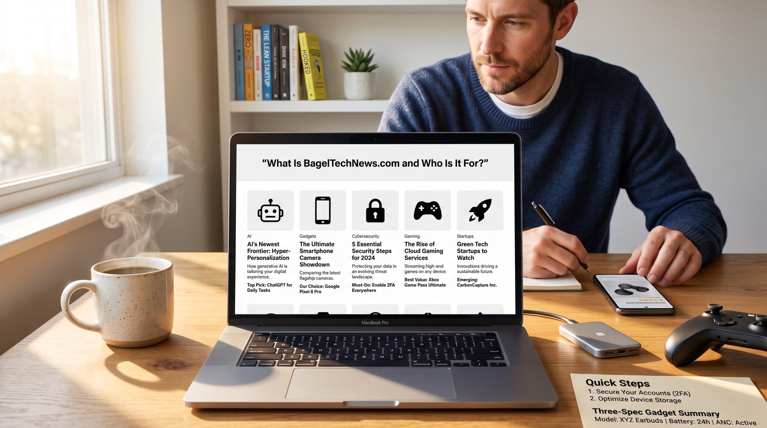 What Is BagelTechNews.com and Who Is It For?